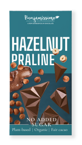 43346CZEKOLADA Z ORZECHAMI LASKOWYMI BEZ DODATKU CUKRU BEZGLUTENOWA BIO 60 g - BENJAMISSIMO-1