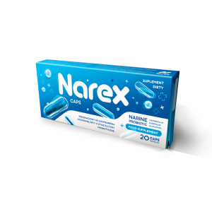 43655PROBIOTYK NARINE 20 KAPSUŁEK - NAREX-1