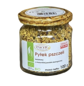 43693PYŁEK KWIATOWY (PSZCZELI) BIO 100 g - PASIEKA PUCER-1