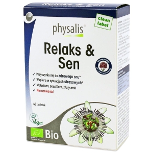 43729TABLETKI NA RELAKS I SEN BIO 45 szt. - PHYSALIS-1