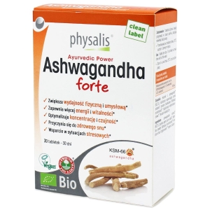 43741ASHWAGANDHA FORTE BIO 30 TABLETEK - PHYSALIS-1