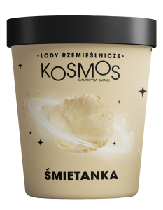 44503LODY PROTEINOWE RZEMIEŚLNICZE ŚMIETANKOWE 475 ml  - KOSMOS-1