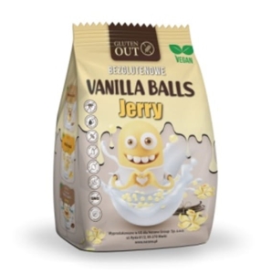44666KULKI KUKURYDZIANE O SMAKU WANILIOWYM BEZGLUTENOWE 375 g - JERRY GLUTEN OUT-1