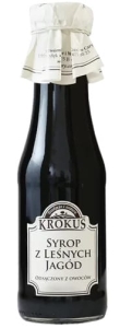 44668SYROP JAGODOWY BEZGLUTENOWY 355 g (280 ml) - KROKUS-1