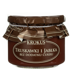 44670TRUSKAWKI I JABŁKA BEZ DODATKU CUKRU 310 g - KROKUS-1