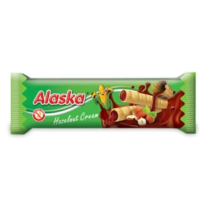 44686RURKI KUKURYDZIANE Z KREMEM O SMAKU ORZECHÓW LASKOWYCH BEZGLUTENOWE 18 g - ALASKA-1