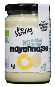 44706MAJONEZ JAJECZNY NIE ZAWIERA CUKRÓW BIO 370 ml - BIO BANDITS-1