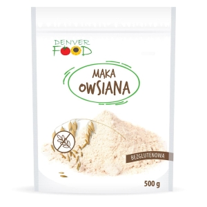 44775MĄKA OWSIANA BEZGLUTENOWA 500 g - DENVER FOOD-1