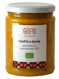 44787RISOTTO Z DYNIĄ, POMARAŃCZĄ I PARMEZANEM BIO 450 g - GAPA-1