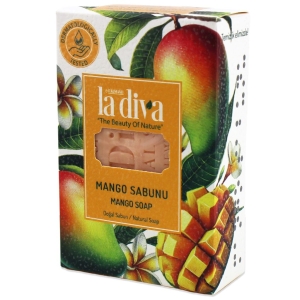 44828MYDŁO W KOSTCE MANGO 100 g - LA DIVA-1