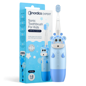 44862SZCZOTECZKA SONICZNA CA910 DLA DZIECI NIEBIESKA ŻYRAFA - NORDICS EXPERT-1