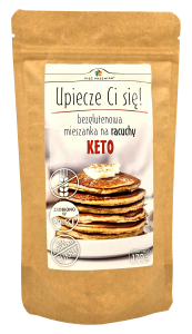 44878MIESZANKA DO WYPIEKU RACUCHÓW BEZGLUTENOWA KETO 170 g - PIĘĆ PRZEMIAN-1