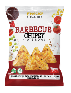 44882CHRUPKI PIRAMIDKI PROTEINOWE O SMAKU BARBECUE BEZGLUTENOWE 60 g - POPCROP-1