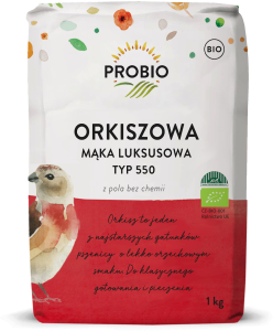 44883MĄKA ORKISZOWA LUKSUSOWA TYP 550 BIO 1 kg - PROBIO-1