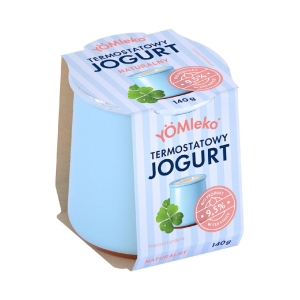 45037JOGURT TERMOSTATOWY NATURALNY 9,5 % BIO 140 g - YÖMLEKO-1