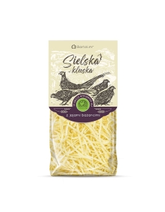 45069MAKARON (Z JAJ BAŻANCICH) KRAJANKA BIO 250 g - BARTOLINI (SIELSKA KLUSKA)-1