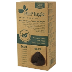 45088FARBA DO WŁOSÓW MROŹNA CZEKOLADA (66.21) 250 g - BIOMAGIC-1