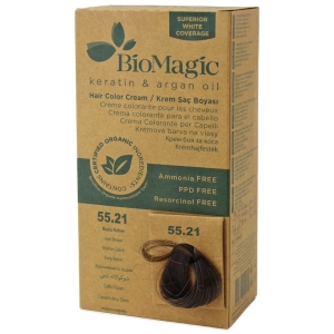 45094FARBA DO WŁOSÓW MROŹNY BRĄZ (55.21) 250 g - BIOMAGIC-1