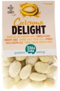 9754MIGDAŁY W CZEKOLADZIE BIAŁEJ, KURKUMIE I KOKOSIE BIO 150 g - TERRASANA-1