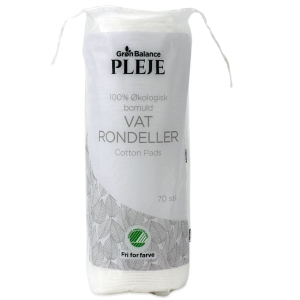 45134PŁATKI KOSMETYCZNE BAWEŁNIANE ECO 70 szt. - GRON BALANCE-1