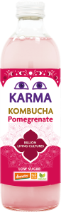 45144KOMBUCHA Z GRANATEM NISKA ZAWARTOŚĆ CUKRÓW FAIR FOR LIFE DEMETER BIO 500 ml - KARMA KOMBUCHA-1