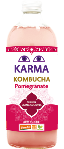 45146KOMBUCHA Z GRANATEM NISKA ZAWARTOŚĆ CUKRÓW FAIR FOR LIFE DEMETER BIO 1 L - KARMA KOMBUCHA-1