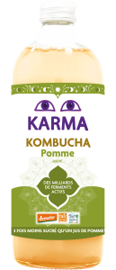 45152KOMBUCHA Z JABŁKIEM FAIR FOR LIFE DEMETER BIO 1 L - KARMA KOMBUCHA-1