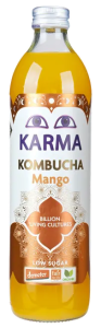 45154KOMBUCHA Z MANGO NISKA ZAWARTOŚĆ CUKRÓW FAIR FOR LIFE DEMETER BIO 500 ml - KARMA KOMBUCHA-1