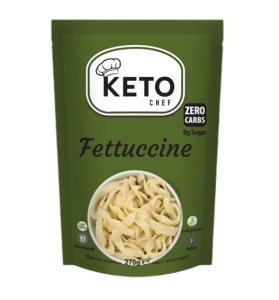 45160MAKARON (KONJAC) FETTUCCINE BEZGLUTENOWY BIO 270 g (200 g) - KETO CHEF (BETTER THAN FOODS)-1
