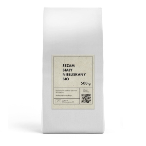 45217SEZAM BIAŁY NIEŁUSKANY BIO 500 g - THE PLANET-1