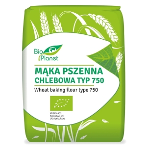 1645MĄKA PSZENNA CHLEBOWA TYP 750 BIO 1 kg - BIO PLANET-1