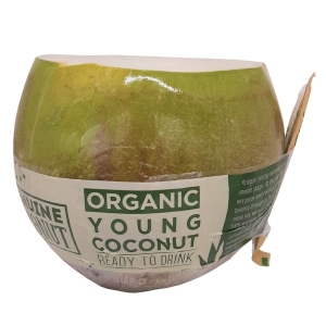 45282KOKOS MŁODY BIO ZE SŁOMKĄ (około 0,80 kg) - GENUINE COCONUT-1