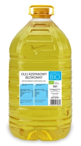 45284OLEJ RZEPAKOWY DO GOTOWANIA I SMAŻENIA BIO 10 L - HORECA (BIO PLANET)-1