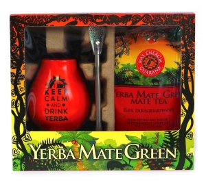 45325ZESTAW EXCLUSIVE (YERBA MATE MAS ENERGIA GUARANA 400 g, MATERO, BOMBILLA) - MATE GREEN-1