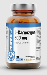 45336L-KARNOZYNA (500 mg) BEZGLUTENOWA 60 KAPSUŁEK - PHARMOVIT (CLEAN LABEL)-1