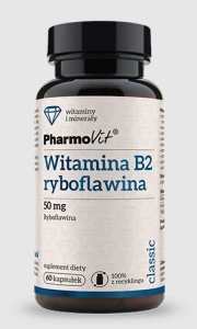 45338WITAMINA B2 (50 mg) BEZGLUTENOWA 60 KAPSUŁEK - PHARMOVIT (CLASSIC)-1
