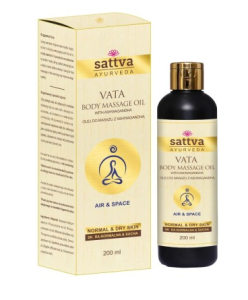 45359OLEJ DO MASAŻU RELAKSUJĄCY Z ASHWAGANDHĄ 200 ml - SATTVA (AYURVEDA)-1
