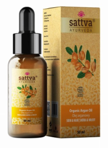 45362OLEJ DO CIAŁA I WŁOSÓW ARGANOWY ECO 50 ml - SATTVA (AYURVEDA)-1