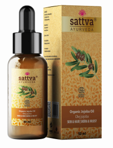 45363OLEJ DO CIAŁA I WŁOSÓW JOJOBA ECO 50 ml - SATTVA (AYURVEDA)-1