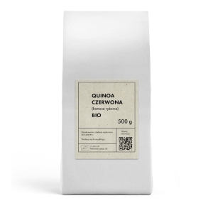 45371QUINOA CZERWONA (KOMOSA RYŻOWA) BIO 500 g - THE PLANET-1