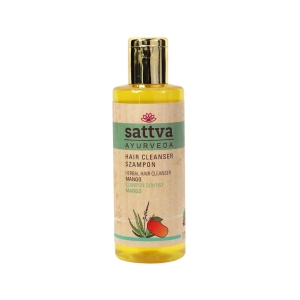 45391SZAMPON DO WŁOSÓW ZIOŁOWY MANGO 210 ml - SATTVA (AYURVEDA)-1