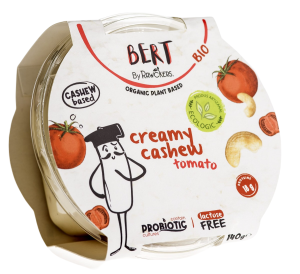 45418WEGAŃSKA ALTERNATYWA SERKA ŚMIETANKOWEGO Z POMIDORAMI BIO 140 g - BERT-1