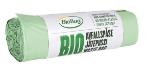45453WORKI NA ODPADY BIO I ZMIESZANE 35 L 20 szt. (KOMPOSTOWALNE I BIODEGRADOWALNE)  - BIOBAG-1