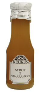 45495SYROP POMARAŃCZOWY BEZGLUTENOWY 355 g (280 ml) - KROKUS-1