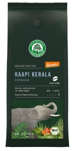 45502KAWA ZIARNISTA ARABICA/ROBUSTA KAAPI KERALA ESPRESSO DEMETER BIO 250 g - LEBENSBAUM-1