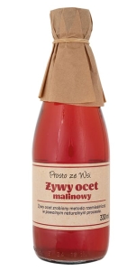 45551OCET MALINOWY ŻYWY 330 ml - PROSTO ZE WSI-1