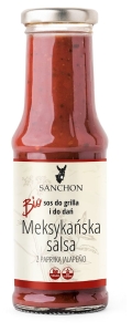 45565SOS MEKSYKAŃSKA SALSA BEZGLUTENOWY BIO 210 ml - SANCHON-1