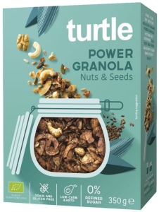 45613GRANOLA ORZECHY - NASIONA BEZGLUTENOWA BIO 350 g - TURTLE-1