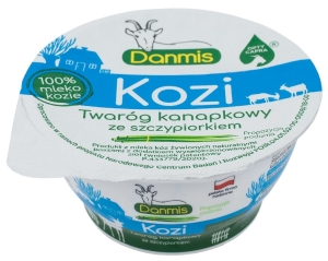 45699KOZI TWARÓG KANAPKOWY ZE SZCZYPIORKIEM 150 g - DANMIS-1