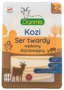 45704KOZI SER WĘDZONY PLASTRY 100 g - DANMIS-1